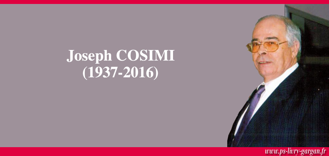 Hommage à Joseph Cosimi